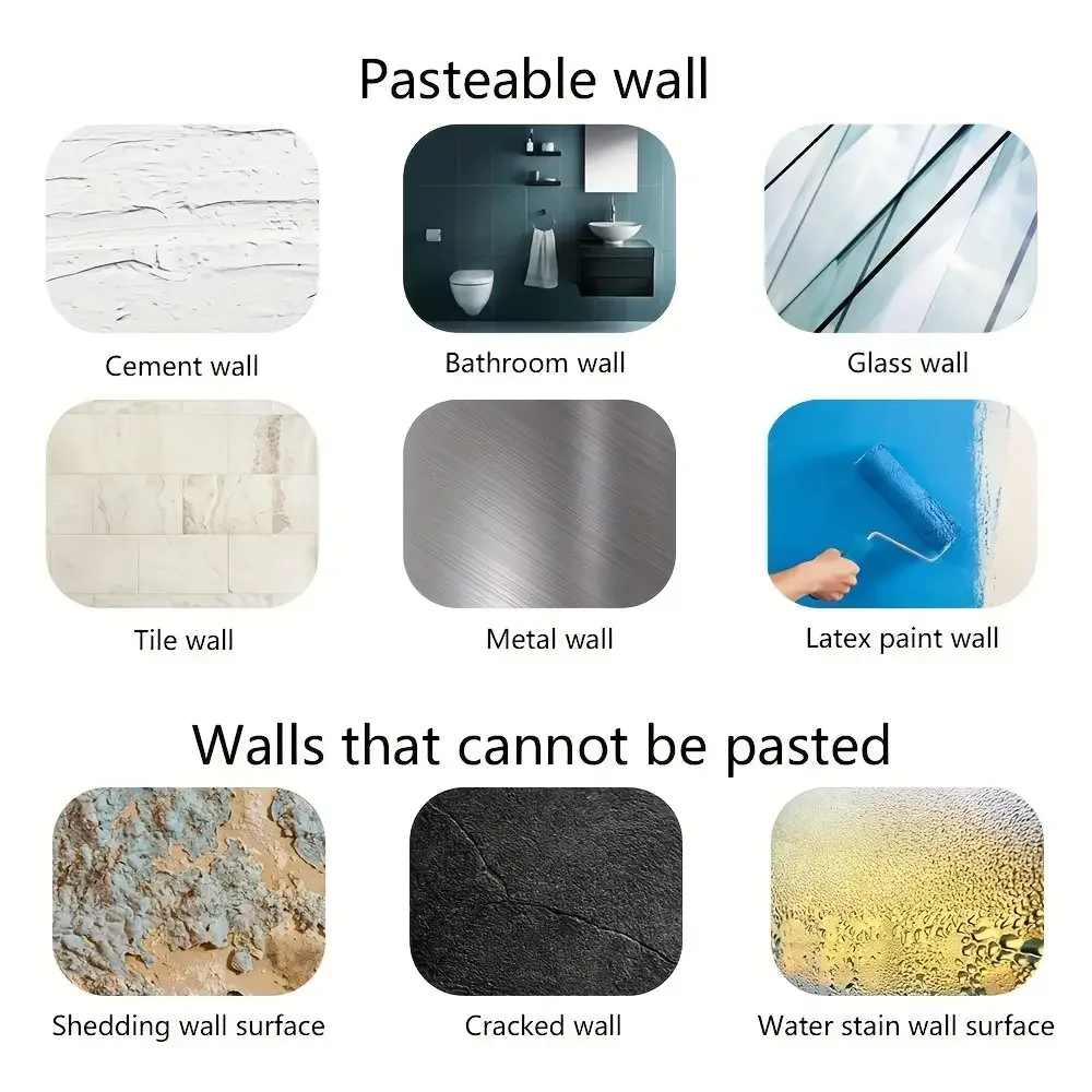 120pcs Super Strong Double-sided Tape Black Self-adhesive Double-layer Foam Rectangular Square Round For Wall Floor Door