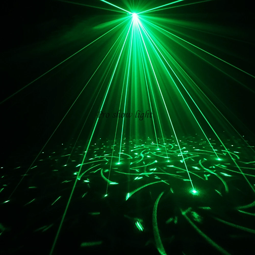 4IN1 Effect Pattern Lazer Light DJ Lighting 36W LED Strobe Lights Stage Starry Sky Laser Light Disco Party Lights With Remote