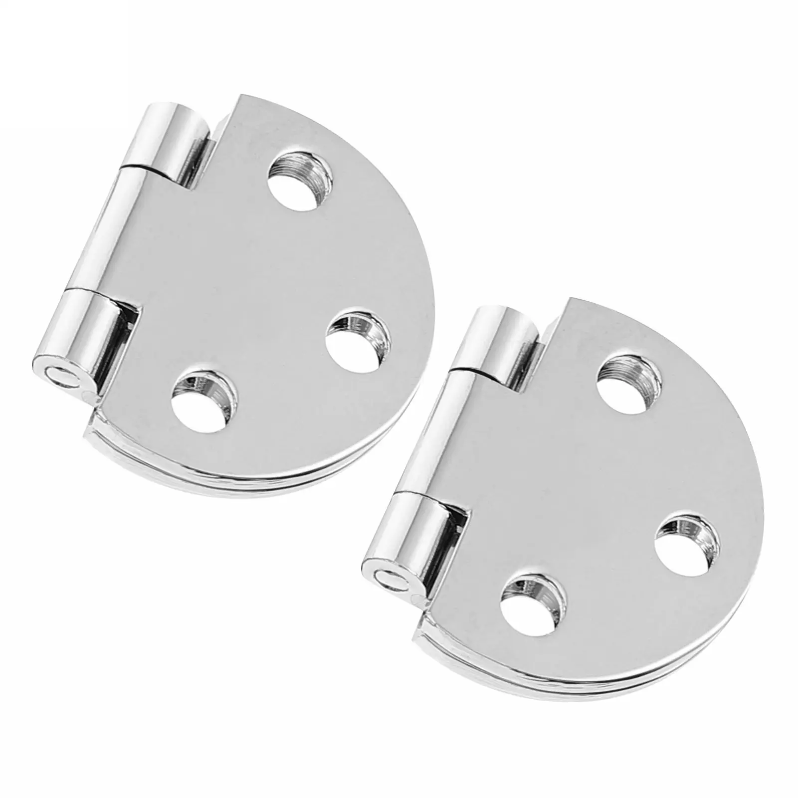 

2pcs Copper Hinges 6Hole Mini Kitchen Cabinet Flap Furniture Accessories Durable Lightweight Small Carpentry Projects