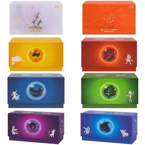 In Stock Original Pokemon Cards Trading Ptcg Game Simplified Chinese 8.0 Charizard Vstar Mewtwo Collect Gift Box Card Collection