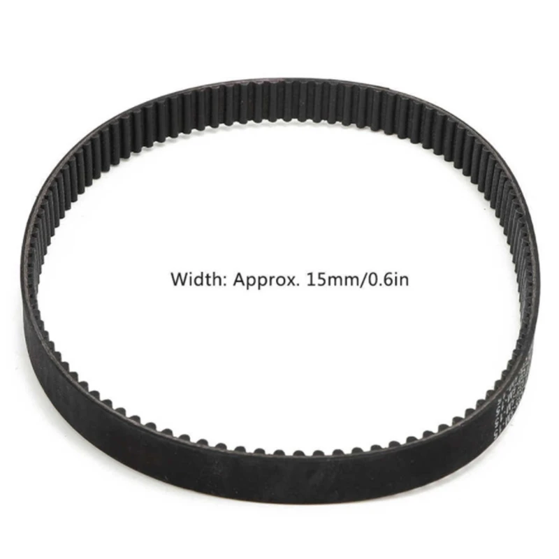 Driving Belt Band Accessory For E-Scooter Electric Bike Black Replacement Belt For Electric Scooter E-Scooter 535-5M-15