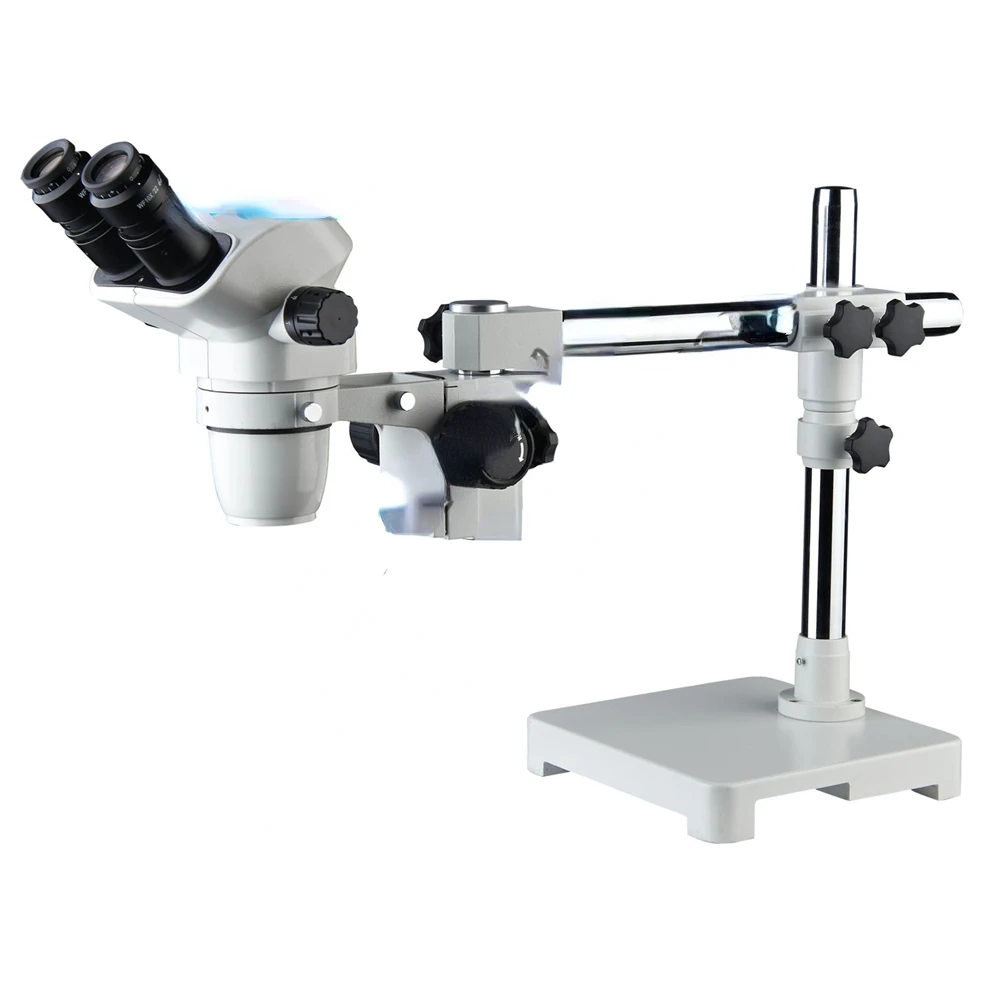 Zoom Stereo Microscope Simul-focal Binocular 6.7X-45X   Mobile Phone Repairing Semi-conductor