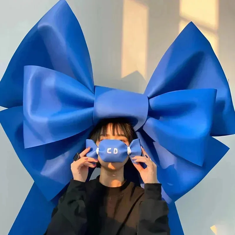 

DIY Big Bow EVA Foam Bow Wedding Decoration Handmade Bow Knot Festivity Christmas New Year Birthday Party Prop Backdrop 50/75cm