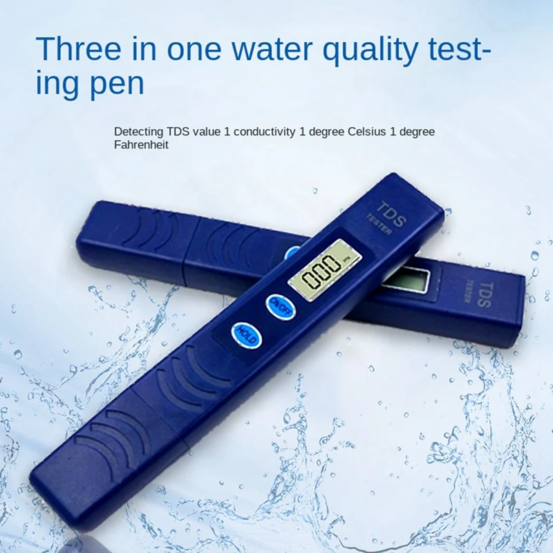 TOP Water Quality Tester, 3 In 1 Drinking Water Tester, Portable Drinking Water Tester