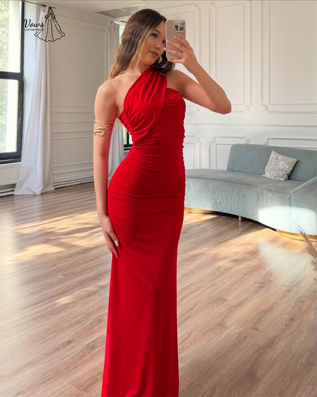 فساتين لحضور الحفلات الموسيقية من قماش الساتان 2025 فستان سهرة فاخر 2025 تنورة ذيل السمكة مصنوعة حسب الطلب فستان حفلات الزفاف رداء الكوكتيل #6