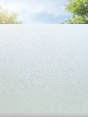 Matte Pure Window Privacy Film Frosted Glass Opaque Sun Blocking Covering Self-Adhesive Vinyl Decals for Bathroom Decoration