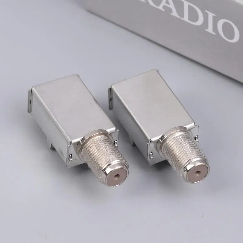 5/10Pcs IF 2414F With Integrated Imperial Threaded Connector M Shielding Box Coaxial Cable Connector High-Speed Data Transfer