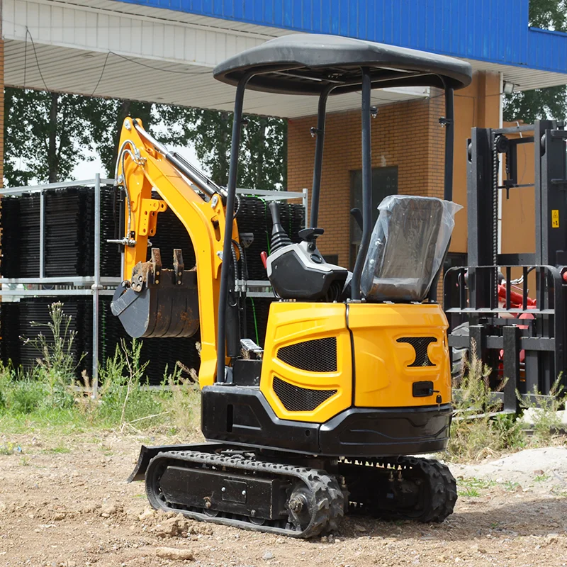 

Customized Agricultural Efficient Digging Tools 1200 KG Hydraulic Crawler Mini Digger EPA/Euro 5 High Quality Small Excavator