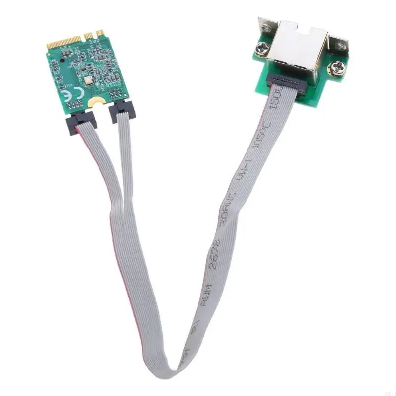 بطاقات شبكة 20CB لـ M.2 A للمفتاح و E للمفتاح إلى 1 منفذ 10/100/1000 ميغابت في الثانية في الثانية