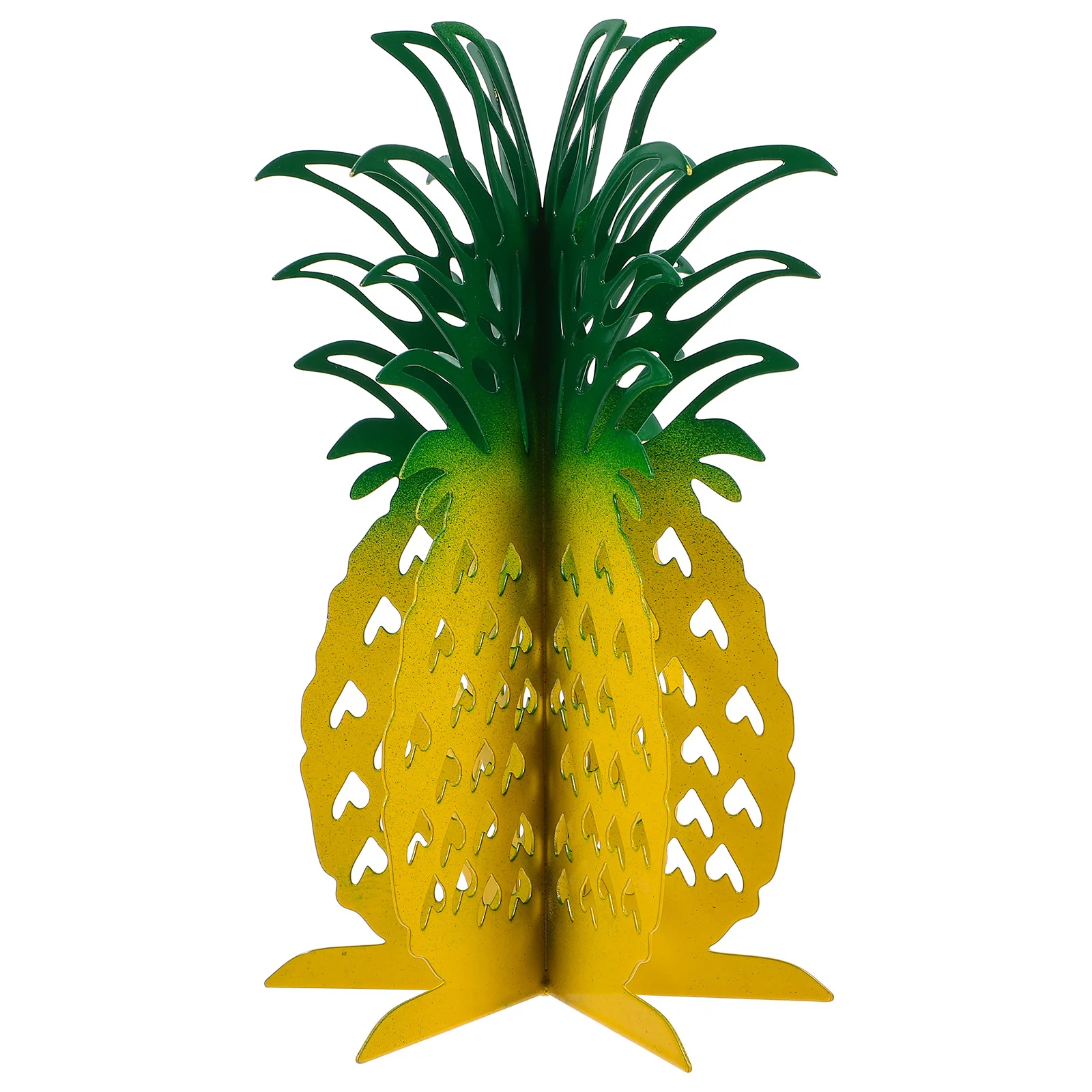 

Iron Pineapple Sculpture Lightweight Decorative Fruit Ornament for Home Office Table Desktop Decoration Pineapple Statue