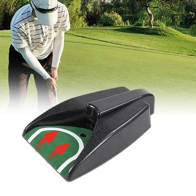 Golf Returner Automatic Training Tool Golf Putting Cup Practice Putter Set Ball Return Device Machine