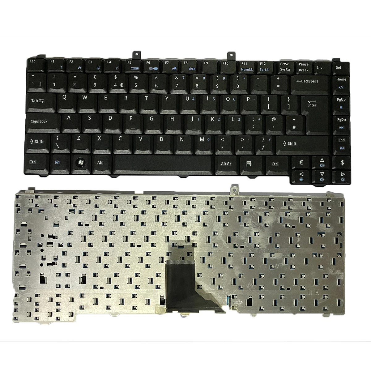 Siakoocty-teclado para ACER ASPIRE 1670, 3100, 5100, Reino Unido, KB.A3502.005, nuevo