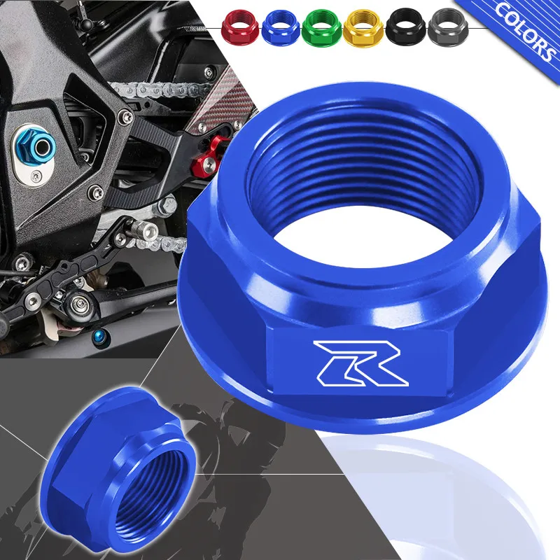 

Motorcycle CNC Rear Wheel Axle Nut Screw Bolt Protection Cover For GSXR600 GSXR750 2006-2010 GSXR1000 2005-2016 Accessories