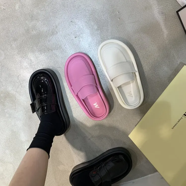 

Spring Summer Slippers Soft Flax Simple Cute Warm Home Men Women House Floor Indoor Slides Fur Cross Fat Dudu Shoes Room Flat