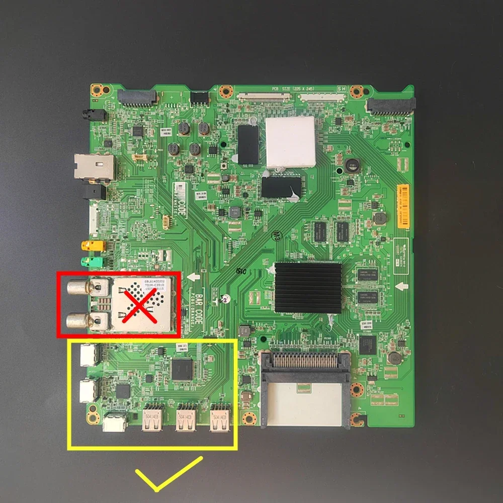 Compatibile con EAX 66104204   EAX 65684603   Scheda madre per 55UC970V 55UB850V 55UC970V-ZA 49UB8500 55UB8500 55UB850T Scheda principale TV