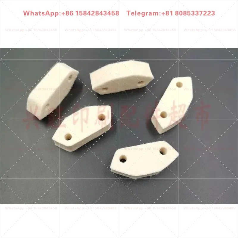 145 Model Oil Felt Plug,Wool Fitting for Printing Machine Lubrication Parts-10Pcs