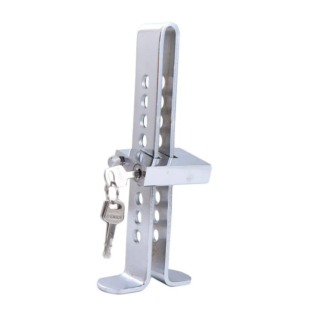 Stainless Steel Auto Car Brake Clutch Pedal Lock Anti Theft Security Security Anti-Theft Pedal Lock Retractable Clutch Lock