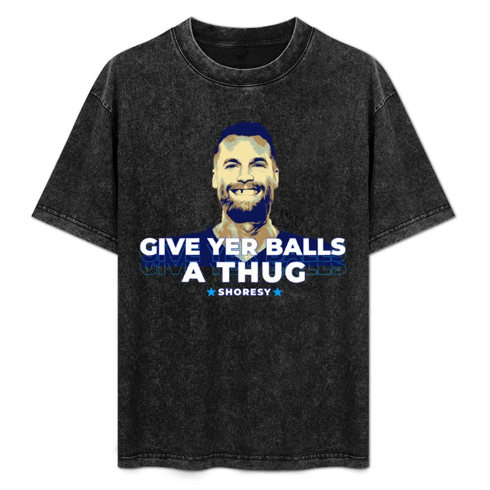 give yer balls - Shoresy T-Shirt plus size clothes baggy shirts graphic tee shirt compression shirt men