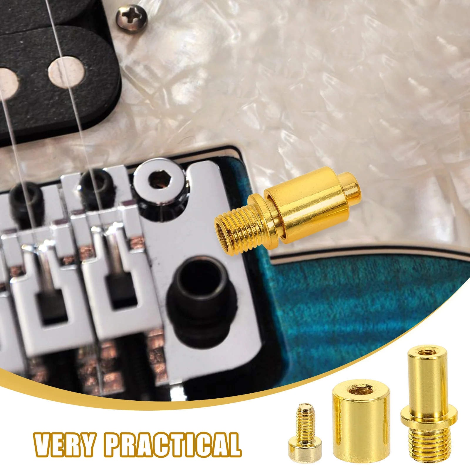 

2pcs Electric Tremolo Arm Socket Metal Guitar Parts Durable Replacement Vibrato System Guitar Accessories Instrument Parts