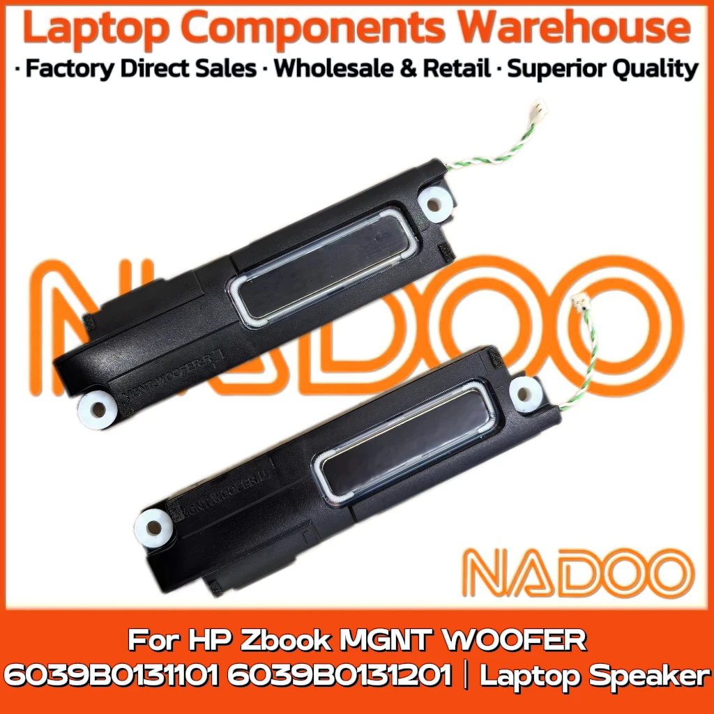 New Original Laptop Notebook Audio Speaker For HP Zbook MGNT WOOFER  6039B0131101 6039B0131201 built-in speaker horn audio
