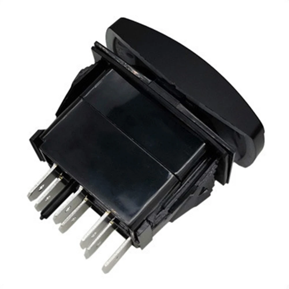 Part Switch Rocker Switch Turn Signal Vehicle 7Pin Accessories Black Boat For RV Off-Road Pickup Practical Brand New