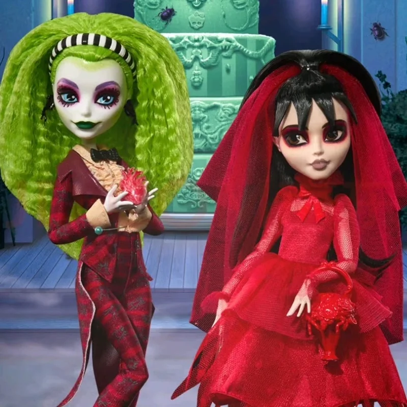 Genuine Mattel Monster High Collector Series Beetlejuice Doll Anime Figure Model Ornament Gift for Fans Collectors Girls Gifts - Image 4