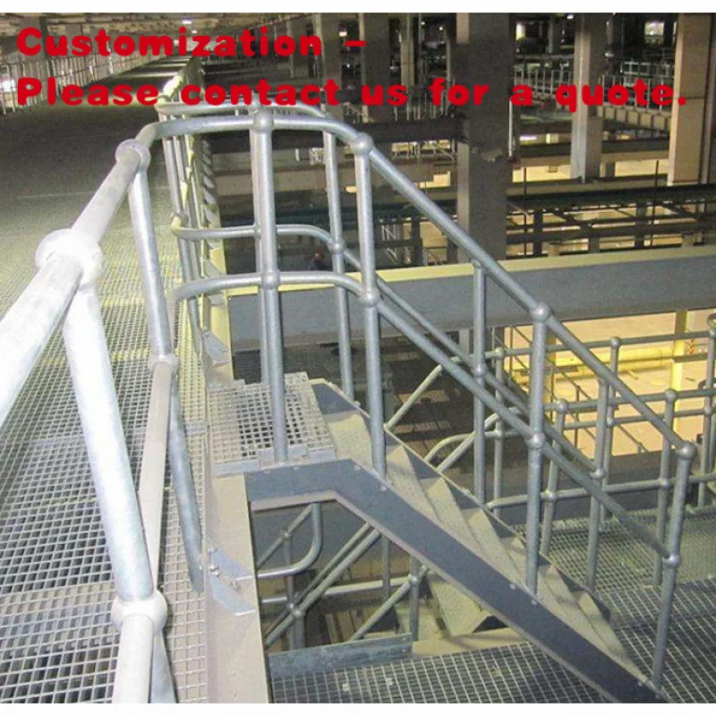 

Изготовленный на заказ. Защитный забор из нержавеющей стали. Поручни для лестниц из углеродистой стали. Уличные ступеньки.