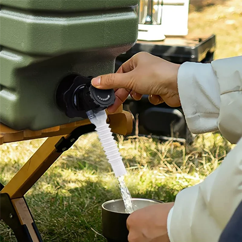 Contenitore per l'acqua da campeggio con rubinetto, serbatoio dell'acqua portatile per escursionismo Picnic BBQ, brocca per l'acqua di emergenza 12L