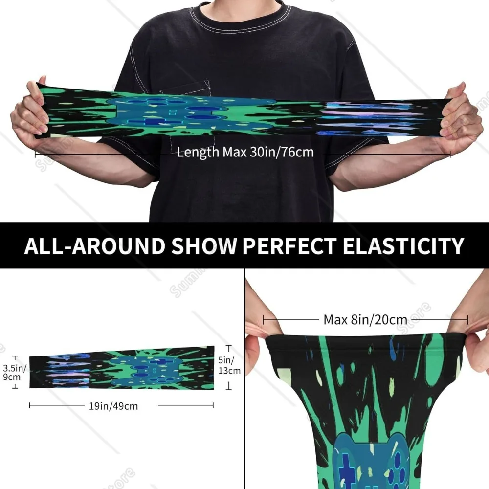 게임 게임 자외선 차단 팔 슬리브, 스포츠 팔 슬리브, 스포츠, 여행 및 야외 활동에 적합