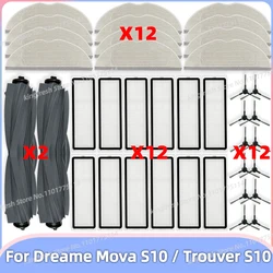 Fit For ( Dreame Mova S10 / Trouver S10 / Mova S10 Plus / Trouver S10 Plus ) Parts Main Roller Side Brush Hepa Filter Mop Cloth