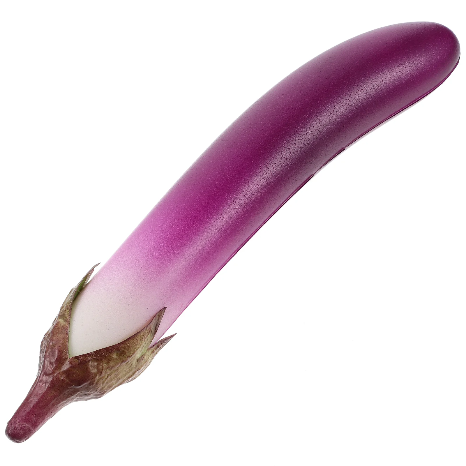 Simulated Vegetable Model Fake Cucumber Dish Decoration Kitchen Cabinet Photography Ornament (pu Cucumber) Lifelike Eggplant