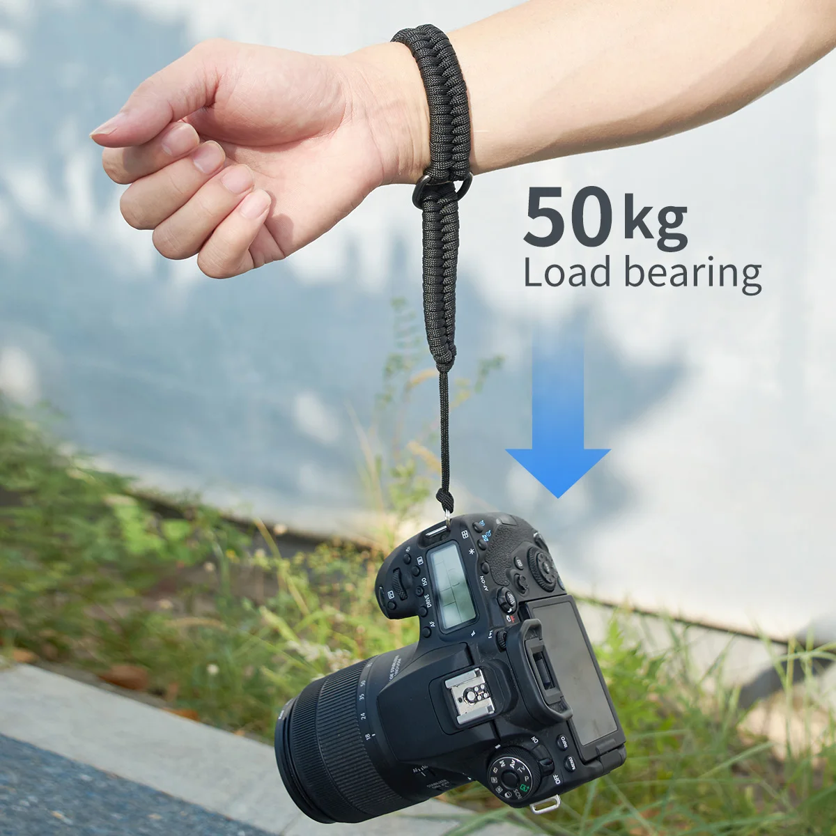 Camera Wrist Strap for Canon Nikon Sony Fujifilm Olympus DSLR and Mirrorless Quick Release Durable Camera Hand Strap