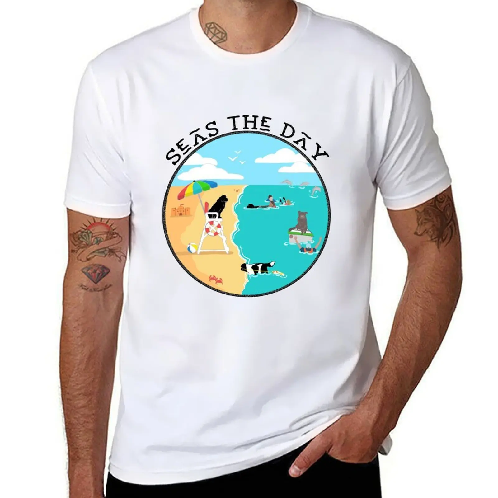 

2021 NPD Water Test T-Shirt man t shirts for men t shirt man plain T-Shirt