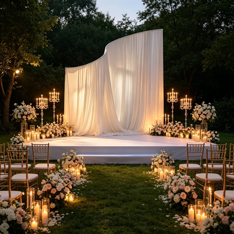 

S-shaped Metal DIY Backdrop Arch Flower Gauze Hanging RackFor Wedding Parties Festivals Outdoor Photo Decorations Sheer Arch
