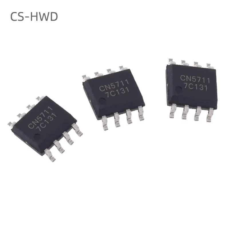 10Pcs/Lot CN5711 High Brightness Light-Emitting Diode LED Driver Chip Integrated IC Patch SMD  SOP8 SOP-8 Good Quality Chipset