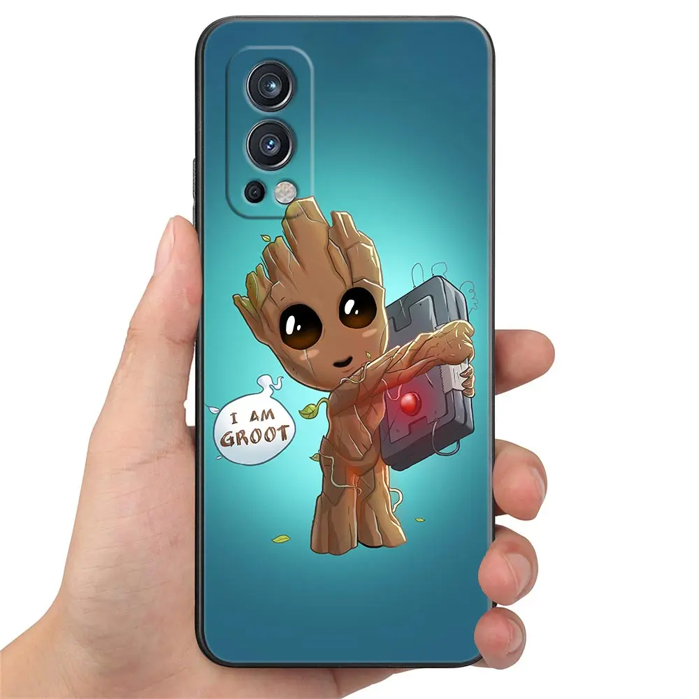 เคสซิลิโคนลาย Avengers Marvel Groot VENOM สำหรับ OnePlus 10 9 8 7 T Pro 1+ 9R 8T COVER ONE PLUS 2 5G N100 CE fundas