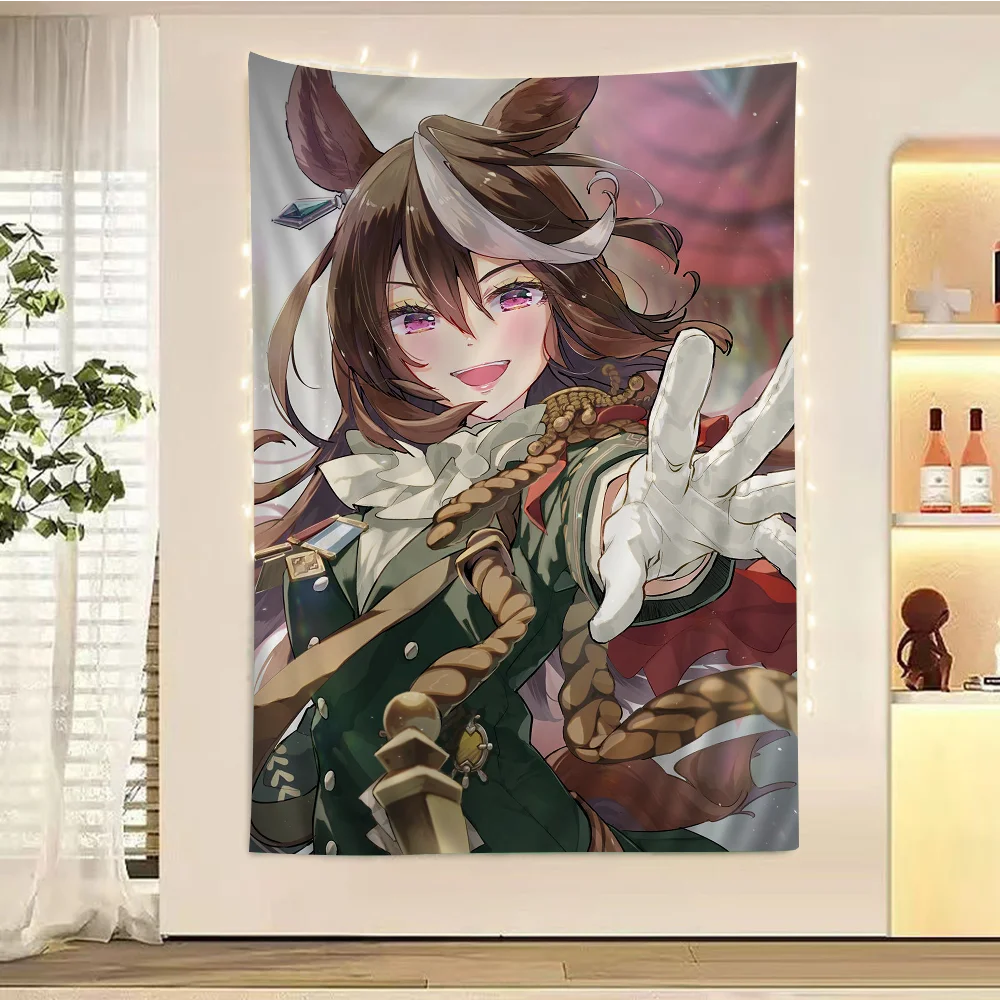 Symboli Rudolf Anime Tapestry Art Science Fiction Room Home Decor Wall Art Decor