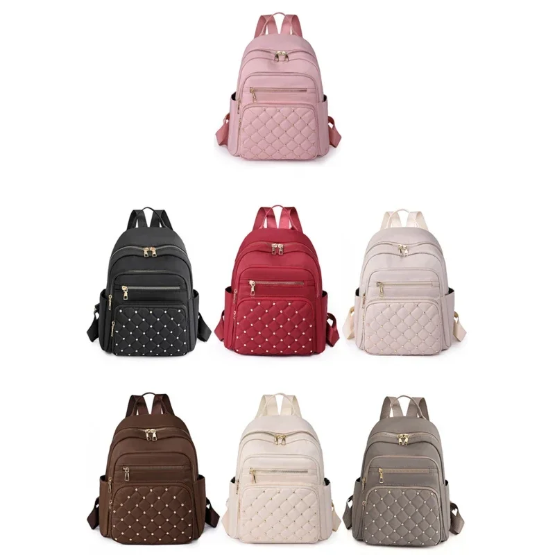 Sacs à dos en nylon de haute qualité pour femmes, grand sac de voyage, grande capacité, pratique pour adolescentes, sac initié féminin, questionand