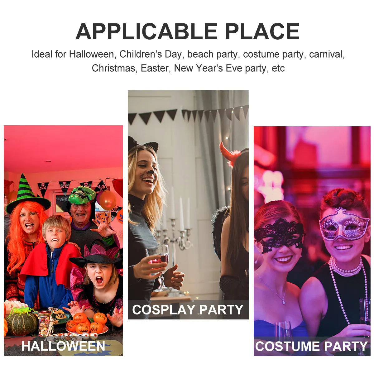 Skull Flower Hair Hoop Long Veil Halloween Headdress Party Costume Accessory Masquerade Festival Performance Comfortable