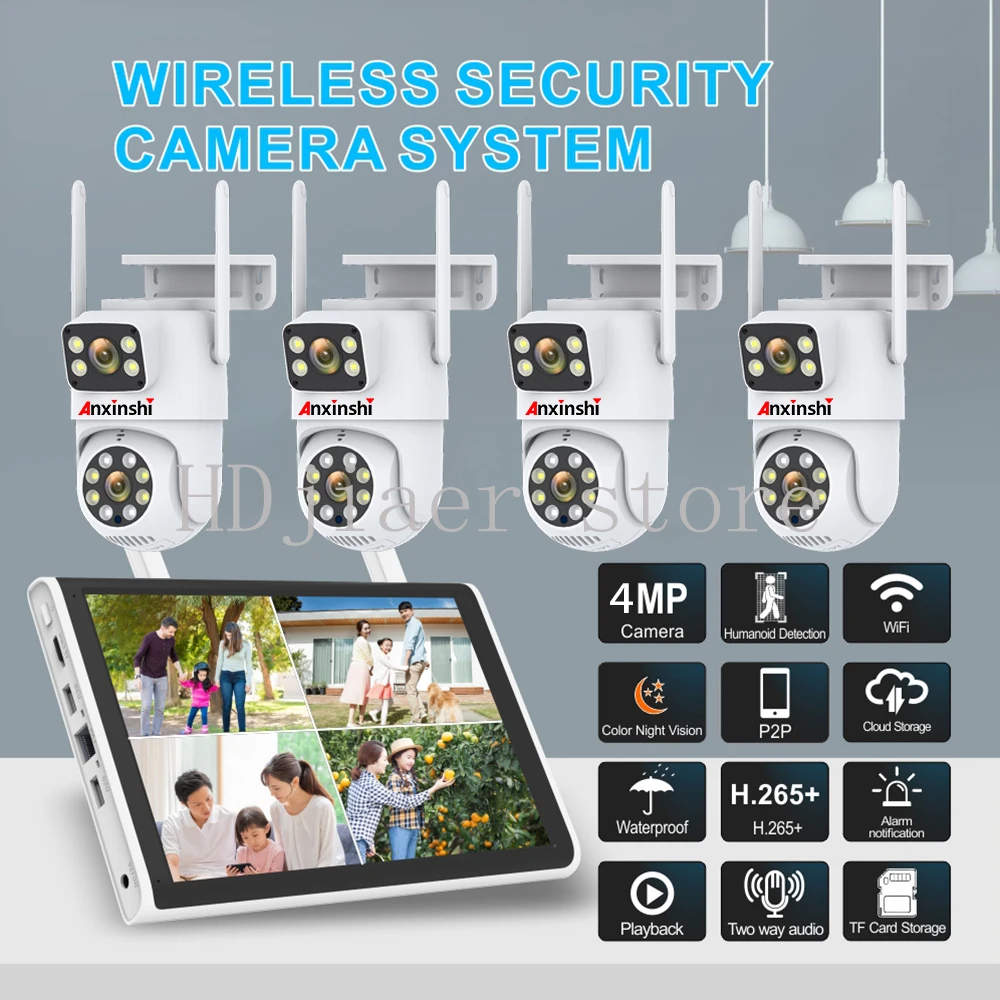 Kabelloses 8MP Dual-Objektiv P – Home Security And Cctv Bewertung und Preis