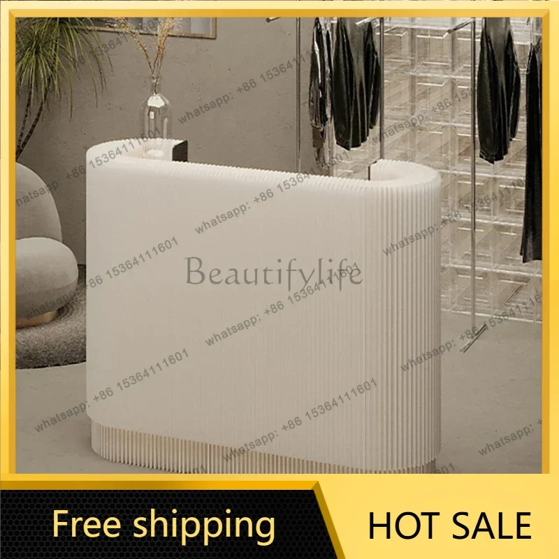FG Unique Premium Reception Desks Glam Luxury Nordic Simple Reception Counter Custom Cute Escritorio De Recepcion Furniture Offi