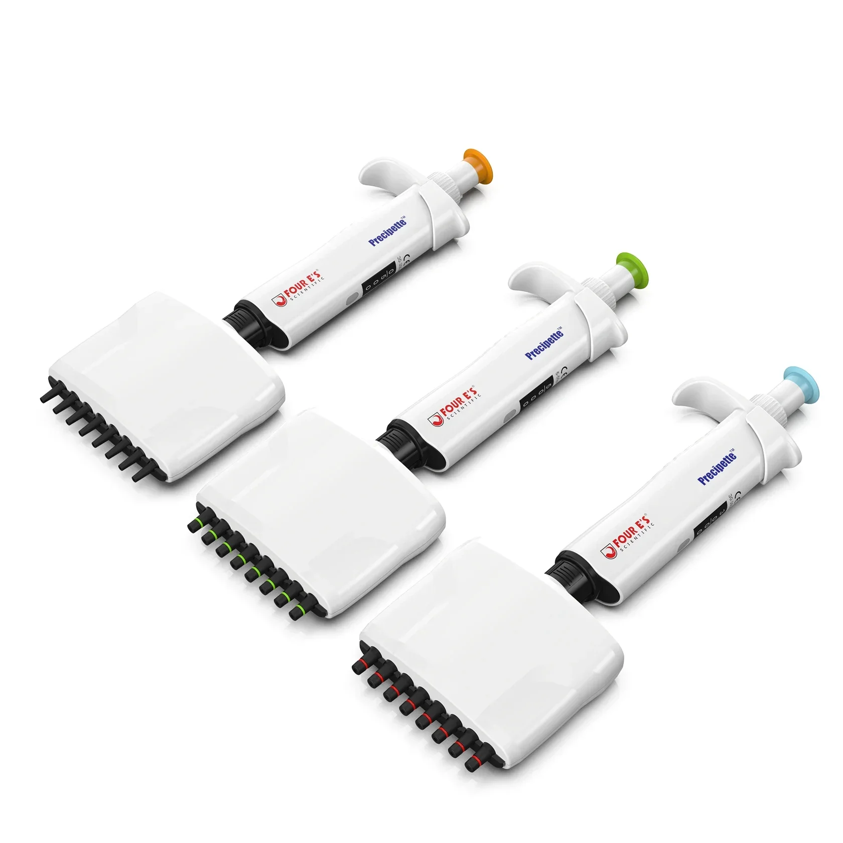8 Channels Micro Volume Adjustable Pipette Multi-channel Laboratory Pipette