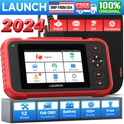 LAUNCH CRP129I V2.0 OBD2 Scanner 4 Systems Scanner with 12 Reset Functions TPMS/EPB/ ABS Bleeding/ DPF/SASThrottle/Inject Coding