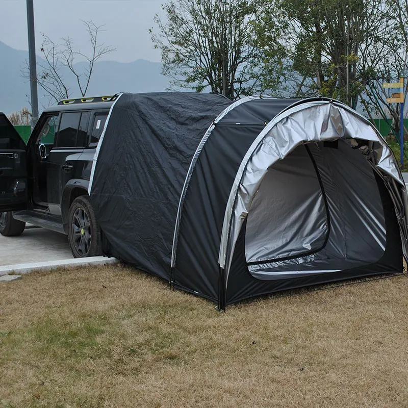 Tailgate Tent SUV Dual-bedroom design,Meets the rest needs of multiple people,Easy Storage Back Of Car Tent For 2 Person