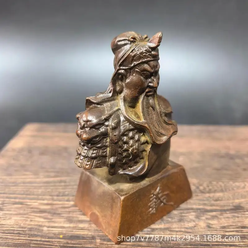 Antique Brass Craft: Zhongyi Guan Erye Home Decoration for Store Opening