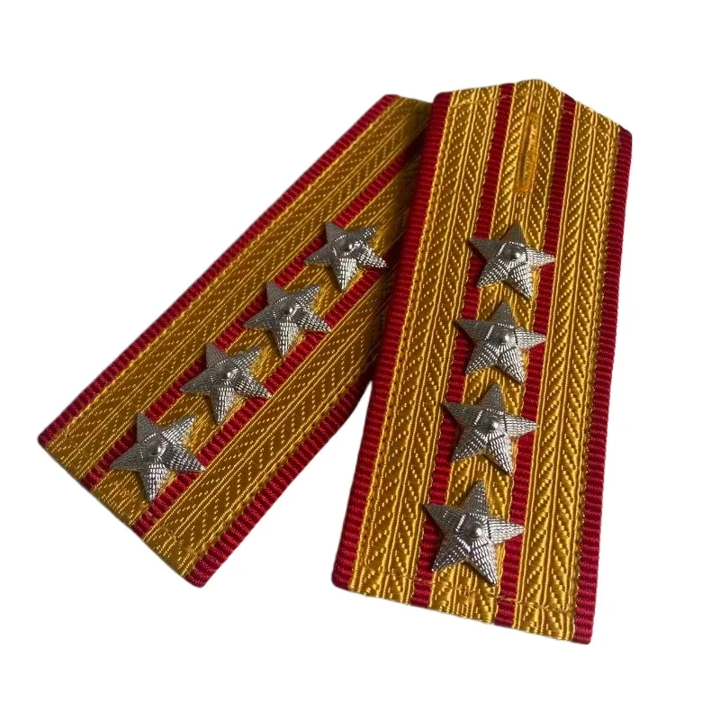 

Северокорейская армия KPA Старший полковник погоны эполет военная форма ранг знаки металлические звезды коллекция реконструкций