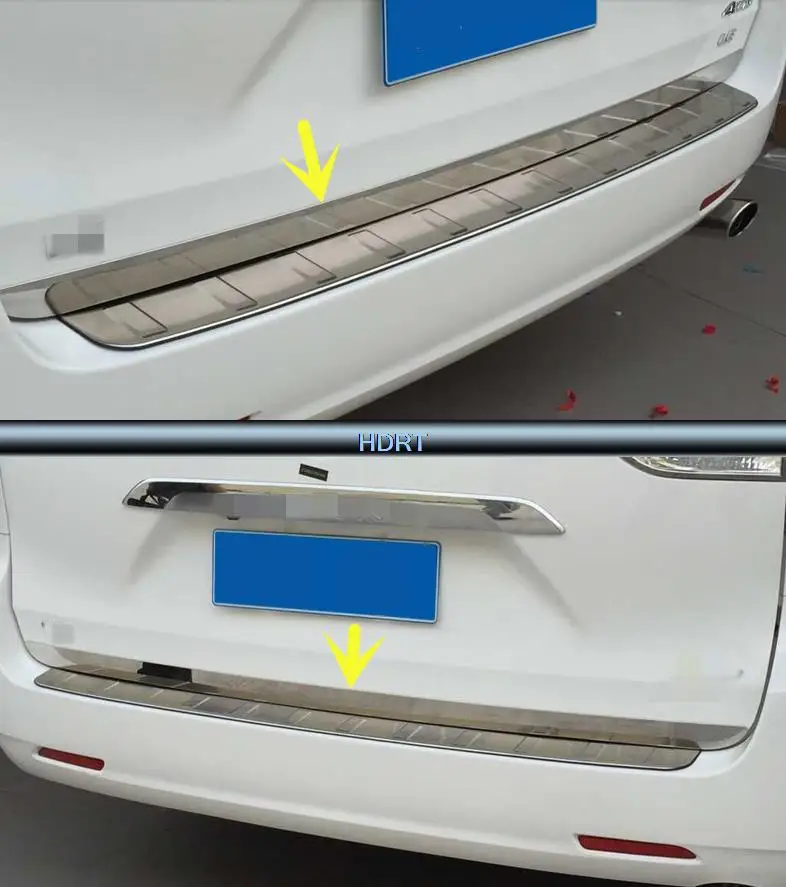 

Для Toyota Sienna 2018 2019 2020 1 шт. задняя дверь из нержавеющей стали задняя фонарь отделка Аксессуары для автомобиля Стайлинг 1 шт.