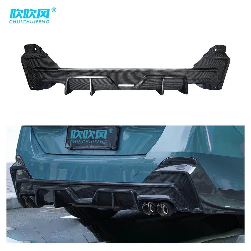 New! Dry Carbon Fiber For BMW 5 Series G68 G60 Front Rear Lip Spoiler Diffuser Side Skirt Fender Air Vents Rearview Car Accessor