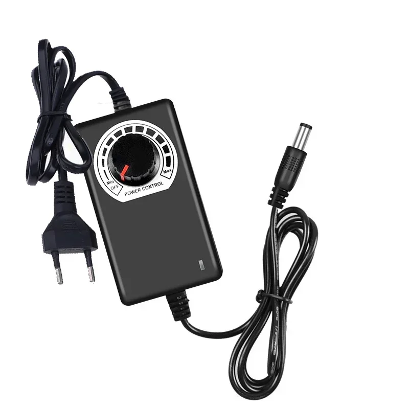 3V 12V 2A adjustable voltage power adapter speed dimming dimming temperature blower exhaust fan speed controller