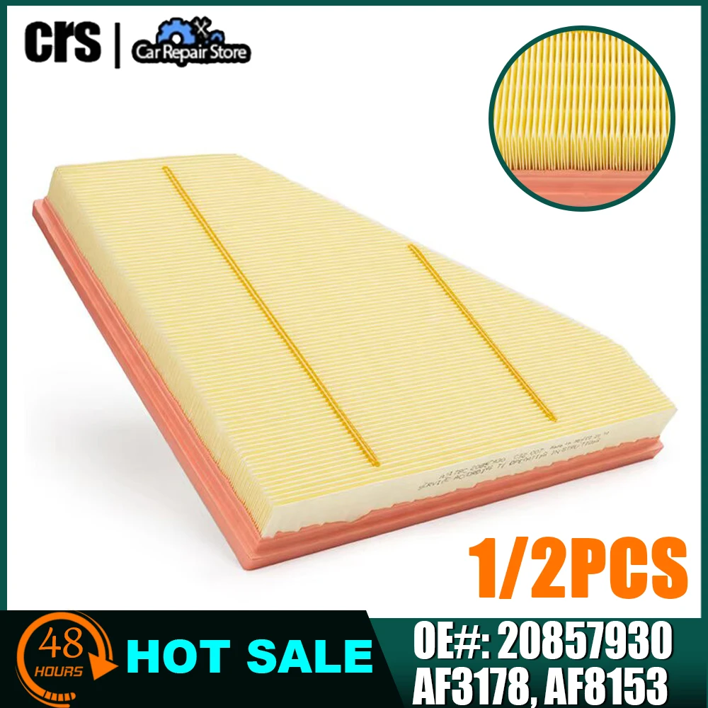 

Engine Air Filter 20857930 A3178C FA8153 For Cadillac ATS CTS For Chevrolet Camaro L4 V6 2.0L 2.5L 3.6L 2013-2019 AF3178 AF8153